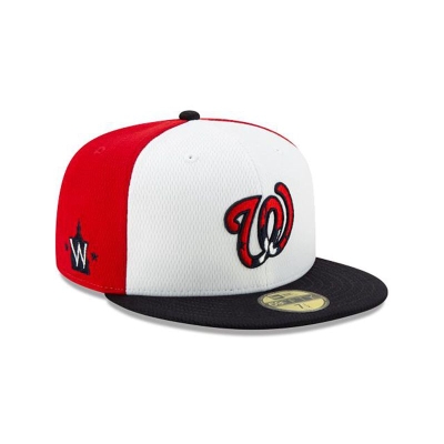 Sapca New Era Washington Nationals MLB 2021 Spring Training 59FIFTY Fitted - Rosii